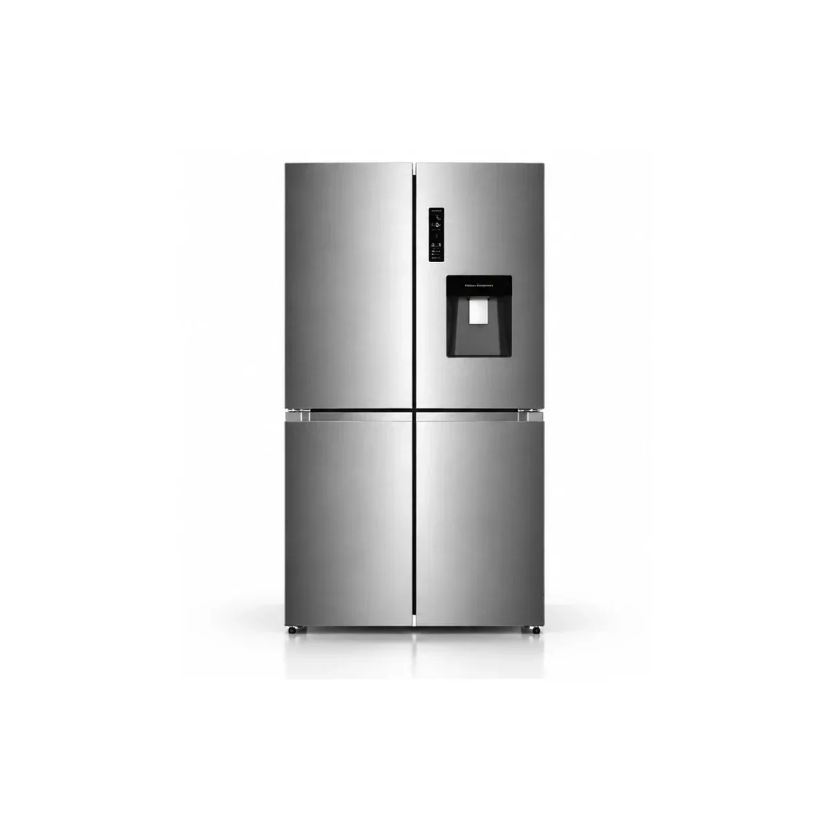 Réfrigérateur Roch side-by-side 4 portes avec fontaine 525 L gris RFR525IWD4